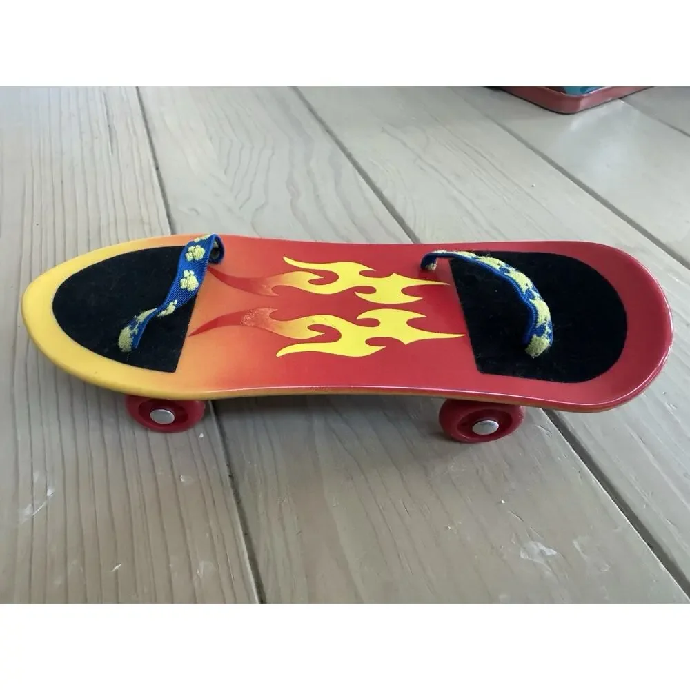 Skateboard Build-A-Bear Workshop Red Dragon Fire Toy Replacement Accessory